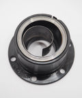 Heavy Duty Solid Steel Clock Spring Housing Assembly For Milling Machines showing top view of spiral coil and black metal base.