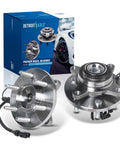4WD Front Wheel Bearing Hubs For 2009 2010 Ford F150 Six Lug 4x4 Front Left And Right Hubs Assembly with box packaging