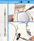 All In One Watch Repair Kit With 60 Batteries And 26 Tools, Back Remover, Case Opener, Spring Bar Tweezers, Portable DIY Set