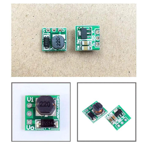 Ultra Tiny 0.9V To 5V DC-DC Boost Converter Module With 5V Output Up To 480mA, 150kHz Switching, 85 Percent Typical Efficiency