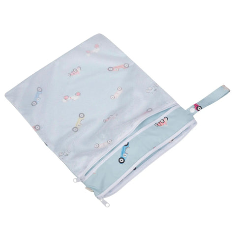 Wet Dry Bag For Baby Gear With Dual Compartments Water Resistant Travel Must Have On The Go For Stroller Daycare Diapers Beach Pool