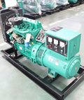 Monitoring Generator Set High Power Electric Generator For Home Backup Marine Operation And Construction Site Use Reliable Energy System For Business Owners Boss Grade Heavy Duty Power Solution, green diesel generator on steel base
