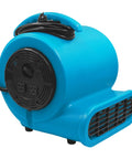 Air Mover Blower Fan 280W 1/2 HP Copper Motor Delivers 2500 CFM For Fast Carpet And Floor Drying with three speed settings