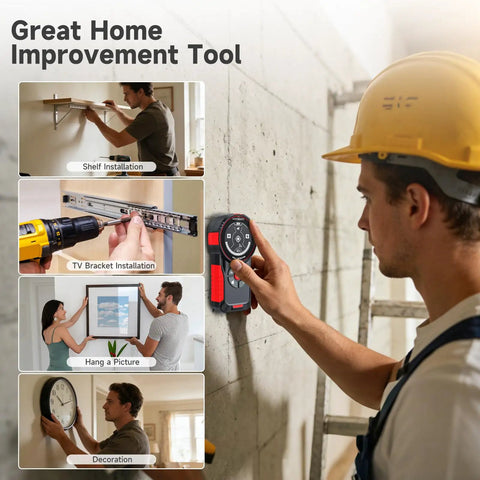 Ditch The Headache On Your Next Renovation With This Straight Up Rechargeable Stud Finder Wall Scanner Sharp Sensors Catch Wood Studs Metal Pipes And Live AC Wires Every Time