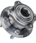 Pair Rear Wheel Bearing Hub Assembly For Dodge Charger 2015 2021 Challenger 2015 2021 and Chrysler 300 2015 2021 Non ABS 5 Lug 4 Bolt Square Flange Replacement Kit side view.