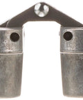 Hidden Zinc Invisible Door Hinge For Wood Or Metal Frames No Pinch Point Mortise Mount Satin Nickel Finish Fully Concealed When Closed