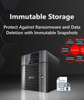 Top Shelf 12 Bay Rackmount Network Attached Storage Delivering 240 Terabyte Raw Power With Ready To Roll Drives, showing TeraStation NAS.