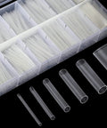 Clear Heat Shrink Tubing Kit For DIY Projects, 324 Pieces, Six Sizes 1.5mm 2.5mm 3mm 5mm 6mm 10mm, Transparent Insulation For Easy Visual Inspection