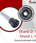 C1 ER32 4 Inch Straight Shank Tool Holder Collet Chuck For CNC Lathe And Milling Machines, Built To Last, High Precision
