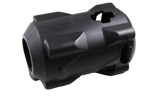 Impact Driver Protective Boot Fits Half And Three Eighths Inch Stubby Wrenches Models 2554 2555 2555P Form Fitting Lightweight Grippy Shield That Guards Your Tool And Work Surface From Scratches Debris And Corrosion With Durable Rubber