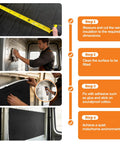 Measuring and installing Premium Van Conversion Insulation Roll, Water Repellent Thermal And Sound Deadening Barrier, 16.5 X 315 Inches.