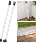Three In One Door Security Bar For Home And Travel, heavy duty adjustable iron lock bar for hinged doors and sliding doors, 2 pack