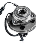 Front Wheel Bearing Hub Assembly 5 Lug For Ford Explorer 2006 2010 Explorer Sport Trac 2007 2010 Mercury Mountaineer 2006 2010 Front Left Or Right Replacement Bearing Hub Kit Built To Last OE Style showing 5-lug, ABS sensor, and flange