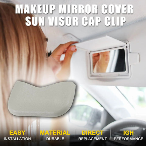 Sun Visor Clip Bolt Cover Fits Nissan Pathfinder Altima Murano Rogue Maxima Gray 1 Piece Front Left Right Fitment 2013-2021 Models