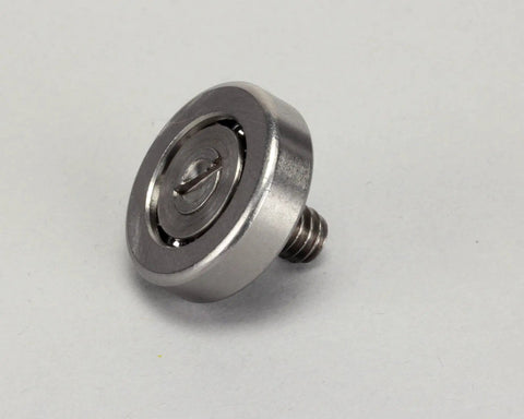 Bearing Roller Track 2P-30483 Replacement Part For Commercial Foodservice Equipment OEM Quality Genuine Bearing Guide Rail Heavy Duty Roller Track For Warming And Countertop Machines, stainless steel roller track