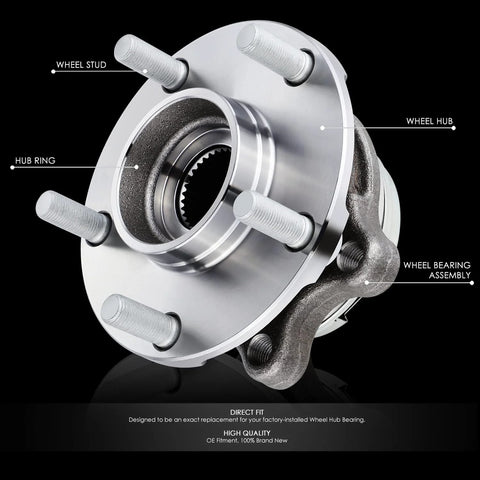 Front Wheel Bearing Hub Assembly For Infiniti JX35 QX60 Altima Maxima Murano Pathfinder 2013-2021 Interchange 513296