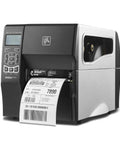 Industrial Thermal Transfer Printer With Sweet 300 Dpi Clarity And Badass Reliability For Top Shelf Label Printing Across Your Workspace displaying a barcode label.