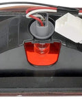 Back view of Center High Mount Stop Light Replacement For Dodge Ram Models Third Brake Light Assembly showing wiring and connectors