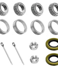 Front Wheel Bearing Hub Rebuild Kit For Ds Carryall Golf Carts Gas Electric Drive Smooth As Silk Oem Replacement 1013135 Two Pack with bearings and seals.