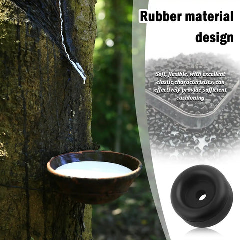 Heavy Duty 4 Pack 2.12 Inch Rubber Bumper Stops material design with rubber material collection process and product sample