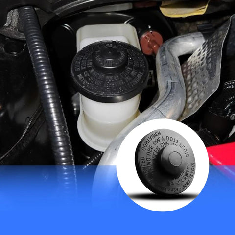 Direct Fit Brake Fluid Reservoir Cap For Toyota 4Runner Tacoma Highlander Land Cruiser Camry Corolla RAV4 Avalon Mirai Prius Yaris Scion 47230 20140 Easy Install Replacement Cap on reservoir