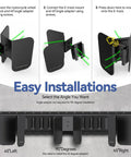 Installation steps for Heavy Duty E Track Motorcycle Wheel Chock For Dirt Bikes, Fits 2 To 6 Inch Tires, 10 Gauge Steel Black.