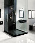 Modern bathroom with 90 Degree Chrome Posi Temp Tub And Shower Valve Trim Kit For Posi Temp Valve 2510 2520 2570 2590 With Mirror Like Finish TS2711 Easy Install Quick Setup Today