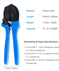 Knoweasy Powerpole Crimper Handles 15 30 And 45 Amp Connectors For Anderson Powerplugs, carbon steel, 9.6 inches, for reliable connections.
