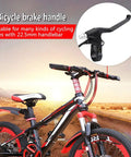 Left And Right Electric Motorcycle Brake Lever Set Aluminum Alloy 2 Wires Universal Clutch Handle Perch Replacement Black Built