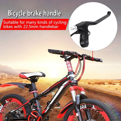 Left And Right Electric Motorcycle Brake Lever Set Aluminum Alloy 2 Wires Universal Clutch Handle Perch Replacement Black Built