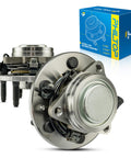 Bolt-On Front Wheel Bearing Hub Assembly 6 Lug RWD For Chevy Silverado 1500 2014-2018 Tahoe 2015-2020 GMC Sierra packaging