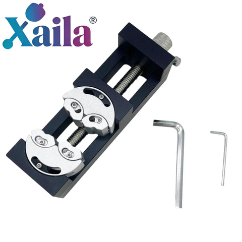 Fractal Vise For Drill Press Vise Mini With Self Adjusting Fractal Jaw System Snap Jaws And Angle Jaw Compact Drill Press Vise Module For Your Dope Home Shop Durable Metal Clamp For Precision Machining And Secure Workholding. compact metal drill press vise with self-adjusting jaws and hex keys