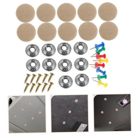 10 Piece Auto Headliner Repair Kit With Rivets Tool For Quick Install On Car Roof Sagging Interior Ceiling Repair Universal Fit And Durable Buckle Repair For Easy DIY Car Interior layout