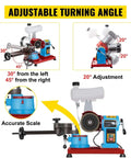 Heavy Duty Rotary Blade Sharpener With Water Injection Cooling For TCT Saw Blades And Carbide Tips Sharpening Machine adjustable turning angles display