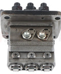 Heavy Duty Fuel Injection Pump That Runs Like Clockwork And Swaps In No Sweat Fashion On Mitsubishi S3L Engines And Cub Cadet 7000 7200 7205 Tractors Today - front view with details of connectors.