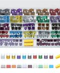 Go To Automotive Fuse Kit With 330 Piece Assortment For Mini And Standard Blade Fuses Zinc, Easy Replacement, Quick ID in case