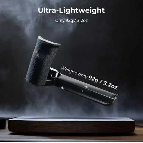 Silicone L Shape Hand Grip for Sony Alpha 6700 Camera With Built-In Arca-Swiss Quick Release Plate displayed on a smoky background.