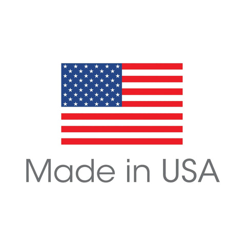 American flag with "Made in USA" text below