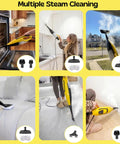 Heavy Duty Steam And Scrub Mop For Hardwood And Vinyl Floors Carries A Massive Xl Water Tank Includes Two Deep Clean Pads And Takes The Nitty Gritty Out Of Sticky Messes Smoothly in multiple cleaning scenarios.
