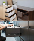 3 Pair 16 Inch Heavy Duty Full Extension Drawer Slides With Ball Bearing, Side Mount Rails For Dresser Cabinet And Kitchen, 100 Lb Load Capacity, Built To Last Steel Drawer Runners. Installed on dresser, nightstand, and cabinet drawers