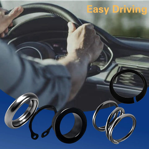 KPALAG steering column upper bearing kit components for Ford F-Series; metal rings and seals