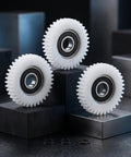 Durable Nylon 36-Tooth Gear Set 3 Pack 38mm Planetary Drive Gears For Electrical Motors And Clutch Systems on display