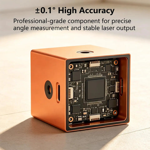 Super Bright 5 In 1 Digital Laser Level Dead Nuts Accurate Plus Point One Degree Electronic Protractor Shooting Crisp Green And Red Cross Lines Usb C Rechargeable