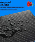 10 Pack Large Anti Static Bubble Bags 11.8x15.7in 30x40cm with water droplets showcasing waterproof cushioning