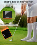 Silicone Case For Garmin Approach R10 Golf Launch Monitor With Screen Protector Film Shockproof Waterproof Orange use