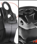 Close-up view of 5 Piece Engine And Transmission Mount Set For Honda CR V 1997 1998 1999 2000 2001 Four Cylinder Two Liter Automatic Transmission Heavy Duty Durable Mounts showcasing metal construction.