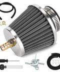 35mm Air Filter For Chinese Pit Dirt Bikes And ATVs Fits 50cc 70cc 90cc 110cc 125cc 150cc Engines with kit components