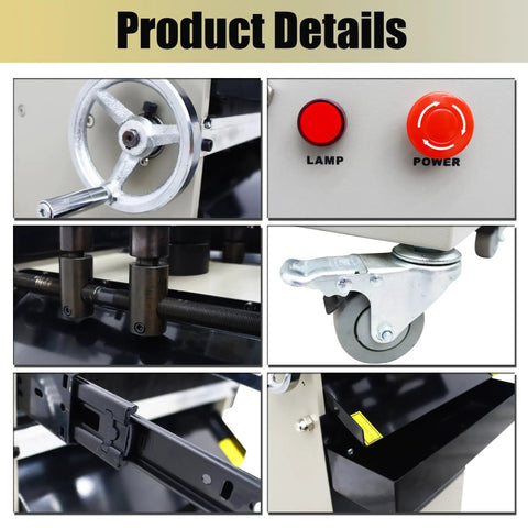 Pro Grade Semi Automatic PCB Lead Wire Cutter for Circuit Boards Foot Cutting Tool With 0.8 to 2.5 mm Placode Thickness