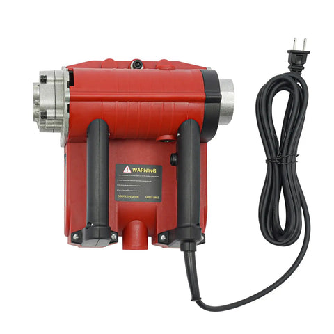 Handheld Electric Wall Planer Crushes Drywall And Plaster Tasks With A Beefy 4580 Watt Motor, showing red body and power cord.