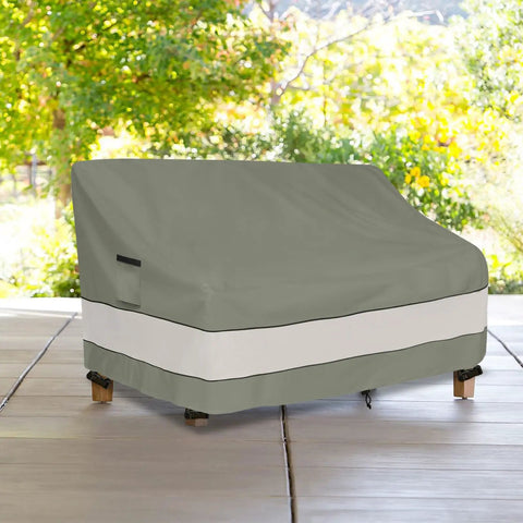 Outdoor Sofa Cover For Patio Furniture 79W 38D 35H Waterproof Heavy Duty Grey Green Built To Last All Weather Protection
